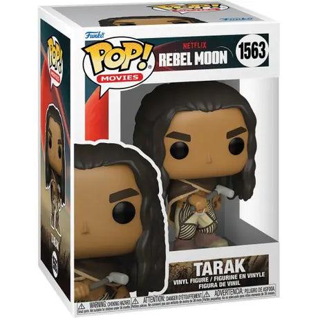 Rebel Moon Tarak Funko Pop vinyl figure #1563 showcasing character from the movie