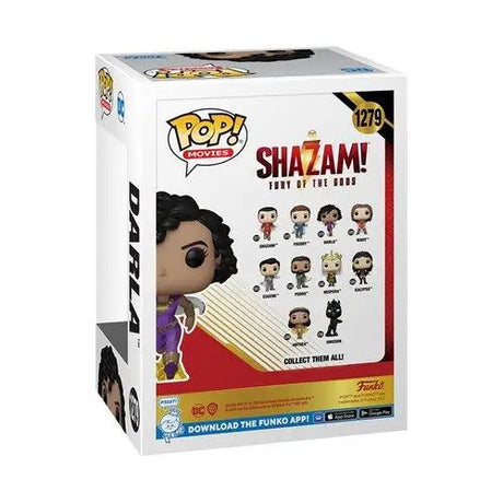 Funko Pop Vinyl Figure - Shazam! Displayed in product.