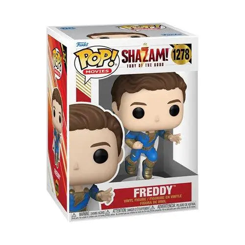 Shazam! Funko Pop Vinyl Figure of Freddy in Blue Outfit