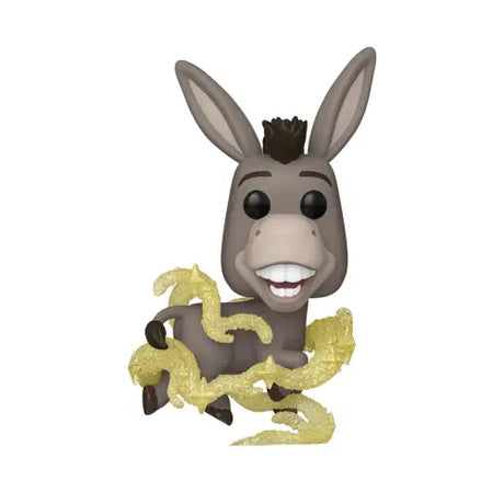 Cartoon donkey with yellow ribbon, Shrek DreamWorks 30th Anniversary Funko Pop! Figure