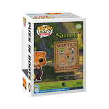 Puss in Boots Funko Pop box celebrating Shrek DreamWorks 30th Anniversary with Wanted design