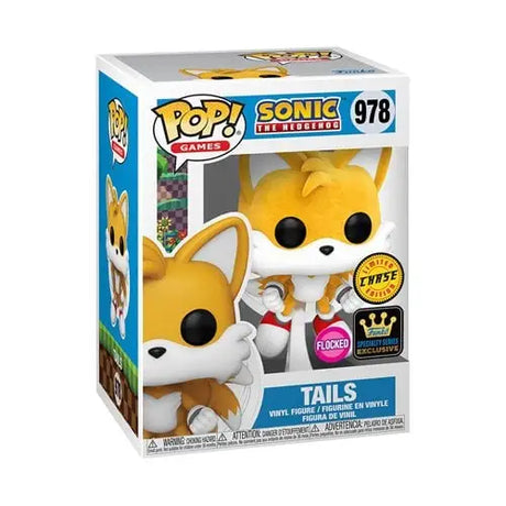 Tails Flying Funko Pop! Vinyl Figure #978 from Sonic the Hedgehog in packaging