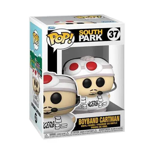 South Park Boy Band Cartman Figure - close up of boy with helmet Pop Vinyl