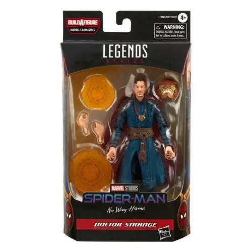 Marvel Legends Doctor Strange Figure with Hasbro Marvel Legends Series Spider-Man Action Figure