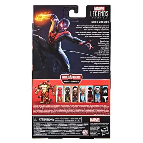 Marvel Legends Miles Morales Action Figure - Spider-Man Series 2.