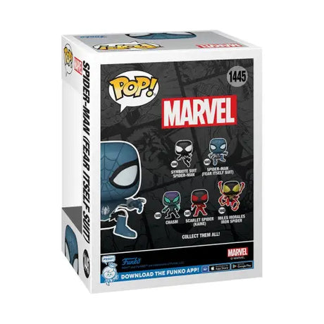 Funko Pop Marvel Spider-Man (Fear Itself Suit) Glow-in-the-Dark Vinyl Figure box