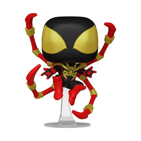 Miles Morales Iron Spider Funko Pop figure with extended mechanical spider arms