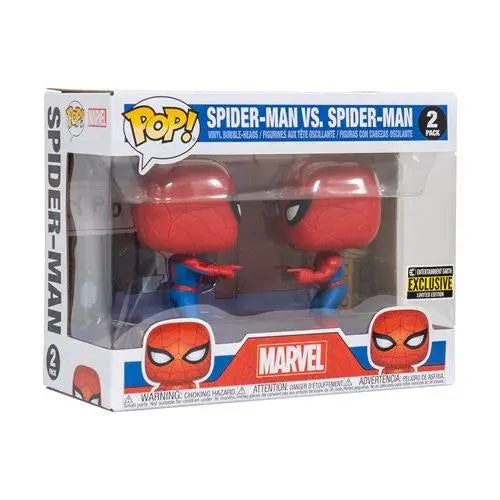 Spider-Man Imposters 2-Pack - Entertainment Earth Exclusive with two Spider-Man toys in box