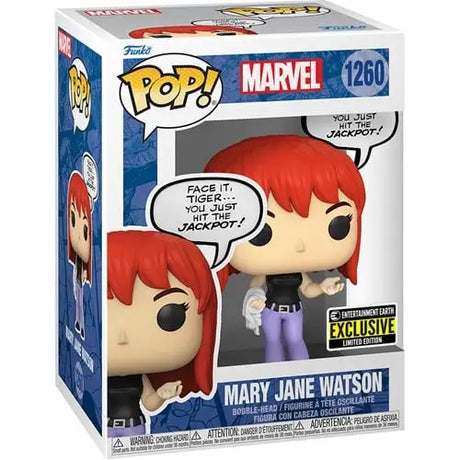 Marvel Mary Jane Watson Funko Pop Vinyl Figure - Exclusive Spider-Man Collectible