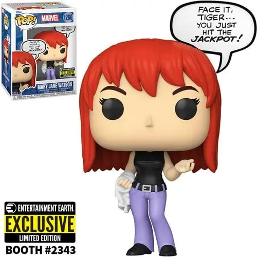 Mary Jane Watson Funko Pop Marvel Captain Marvel Exclusive Collectible