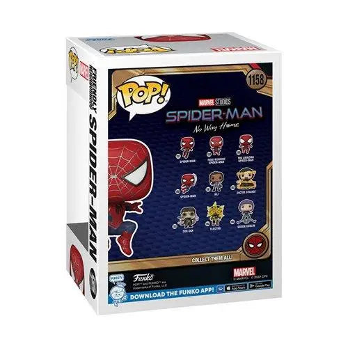 Friendly Neighborhood Spider-Man Leaping Funko Pop Vinyl Figure