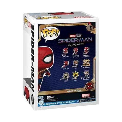 Spider-Man Leaping Funko Pop Vinyl Figure in box