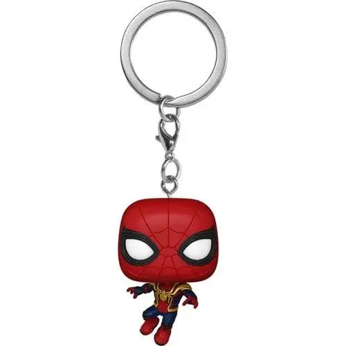 Spider-Man Leaping Key Chain featuring Marvel Spider spider key chain.