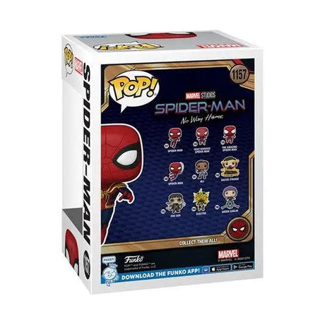 Spider-Man Leaping Funko Pop Vinyl Figure in box