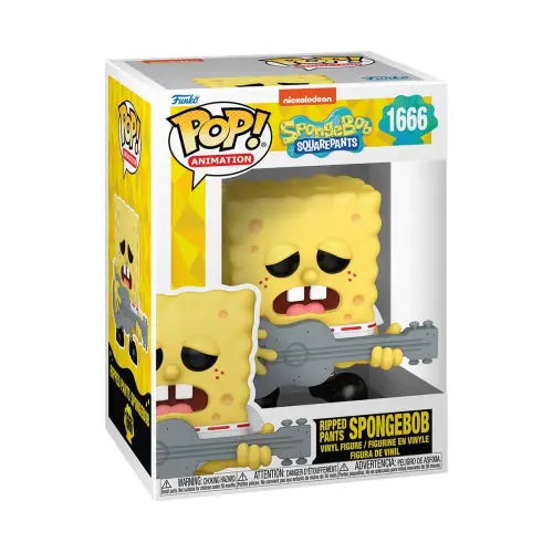 Ripped Pants SpongeBob Funko Pop! Vinyl Figure #1666 for 25th Anniversary collectables