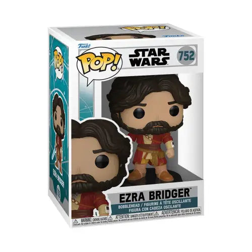 Ezra Bridger Funko Pop vinyl figure #752 from Star Wars in retail packaging