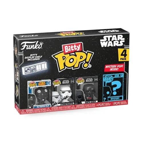 Star Wars Darth Vader Bitty Mini-Figure Set with Pop Vinyl Figures box