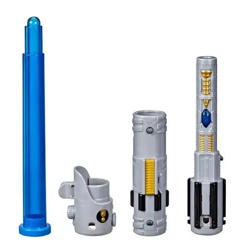 Luke Skywalker LightsaberForge blue and white water pump with blue hose