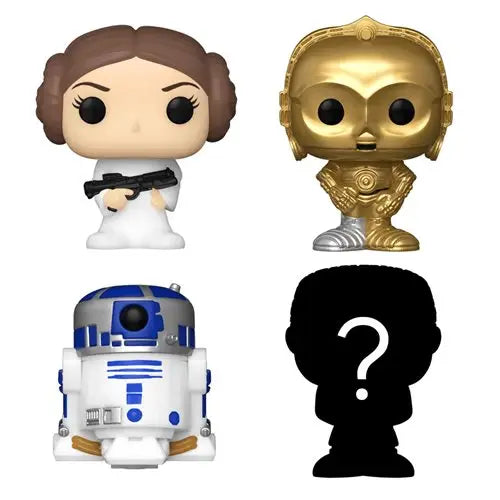 Funko Pop Vinyl Figures Star Wars Rise of Skywalker Bitty Mini-Figure Set featuring Luke Skywalker