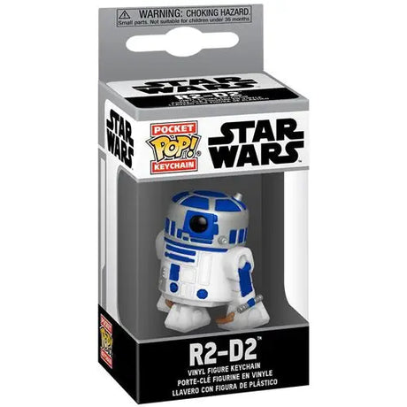 Star Wars R2-D2 Funko Pocket Pop vinyl key chain figure