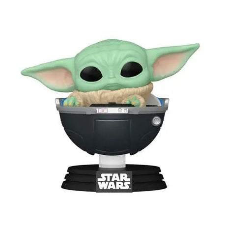 The Mandalorian Grogu Vinyl Figure - Star Wars Collectible featuring Funko Pop Star Wars The Mandal Baby Yoda