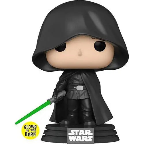 Luke Skywalker Glow-in-the-Dark Vinyl Figure - Entertainment Earth Exclusive Funko Pop Star Wars - Darth Vader