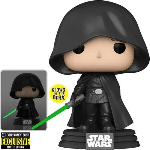 Luke Skywalker Glow-in-the-Dark Vinyl Figure - Entertainment Earth Exclusive Funko Pop Star Wars - Darth Nihilus.