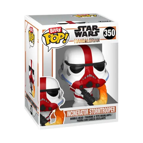 Incinerator Stormtrooper Funko Bitty Pop from Star Wars: The Mandalorian 4-Pack