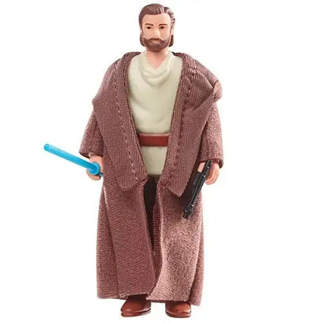 Star Wars Obi-Wan Kenobi action figure with blue sword.