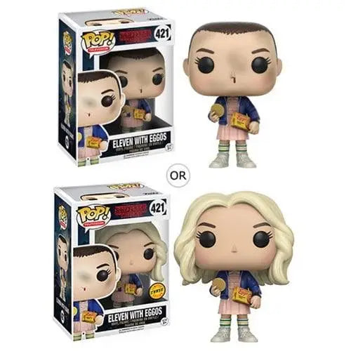 Eleven with Eggos Funko Pop Vinyl Figure - Stranger Things Collectible