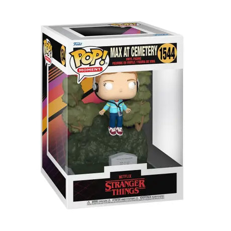 Stranger Things Season 4 Max at Cemetery Funko Pop Moment #1544 collectible figure