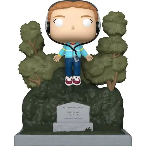 Stranger Things Season 4 Max at Cemetery Funko Pop! Moment figure on gravestone