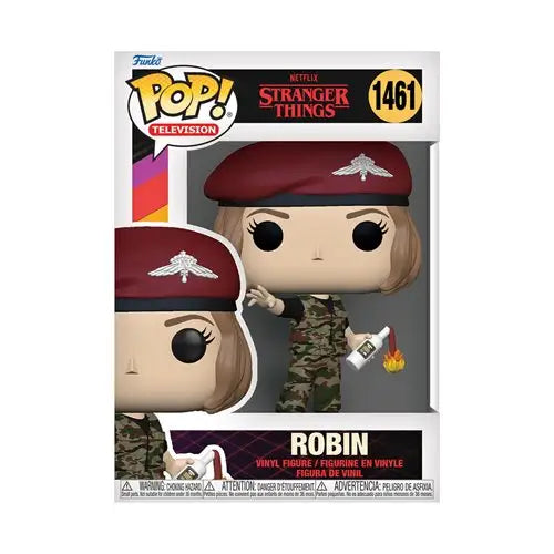 Stranger Things Season 4 Robin Funko Pop Figure - Vinyl Collectible