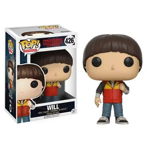 Will from Stranger Things Pop Vinyl Figure with a boy and backpack