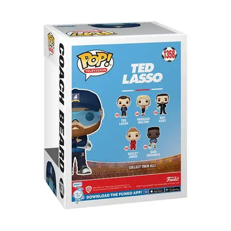 Limited Edition Ted Lasso Coach Beard Funko Pop! Vinyl Figure Set