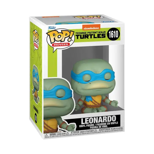 Funko Pop! vinyl figure of Leonardo from Teenage Mutant Ninja Turtles in packaging