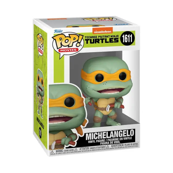 Funko Pop! Vinyl Figure of Michelangelo from Teenage Mutant Ninja Turtles in packaging