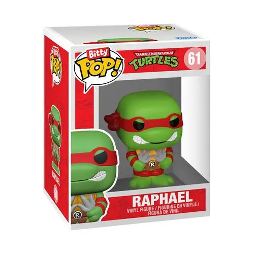 Funko Pop vinyl figure Raphael Teenage Mutant Ninja Turtles Bitty Pop!