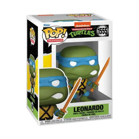 Funko Pop! Vinyl Figure of Leonardo from Teenage Mutant Ninja Turtles with nunchucks