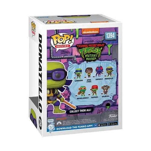 TMNT Mutant Mayhem Donatello Pop vinyl figure