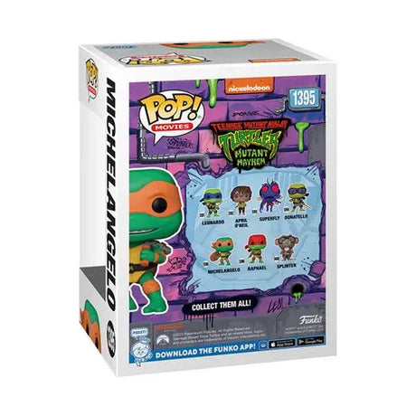 Teenage Mutant Ninja Turtles Michelangelo Pop Figure - Pop Vinyl Figure Set