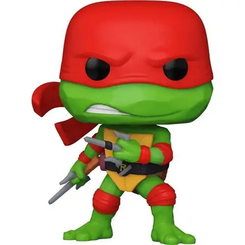 Close up of Teenage Mutant Ninja Turtle Raphael Pop Vinyl figure