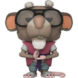 Cartoon mouse with glasses and backpack - Master Splinter Funko Pop Vinyl Figure - Teenage Mutant Ninja Turtles #1400.