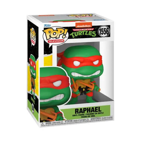 Funko Pop vinyl figure of Raphael from Teenage Mutant Ninja Turtles in packaging