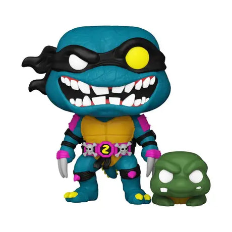 Funko Pop figure of Slash from Teenage Mutant Ninja Turtles with green turtle head