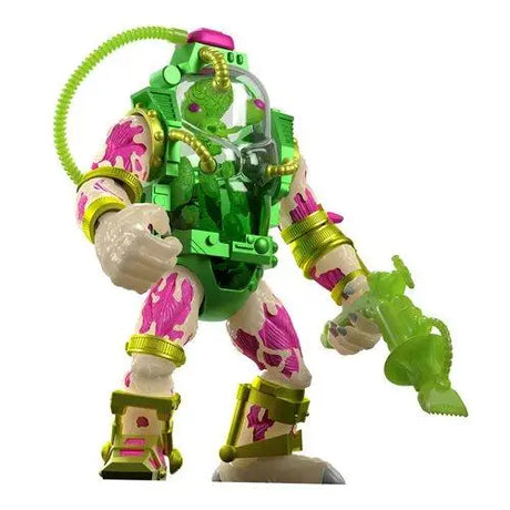 Ultimates Mutagen Man 7-Inch Action Figure in green and pink outfit.