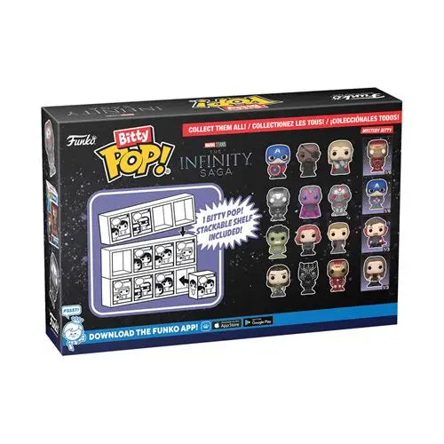 Captain America Funko Bitty Pop Vinyl Figure Set