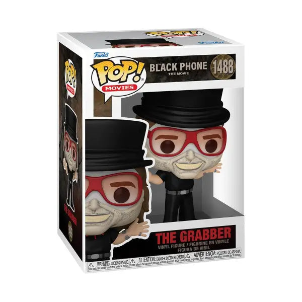 Funko Pop of The Grabber from Black Phone, collectible vinyl figure #1488