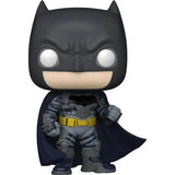 The Flash Batman Armor Suit Vinyl Figure - Pop Batman vinyl figure displayed.