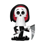 Cartoon Grim Reaper figurine from Grim Adventures, Mandy Grim Funko Pop Vinyl Figure